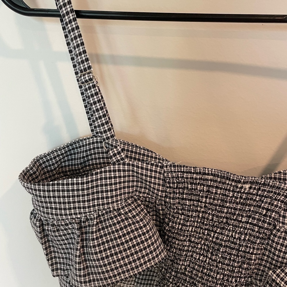 Wild Honey Checkered Crop Tank Size M - Picture 6 of 7